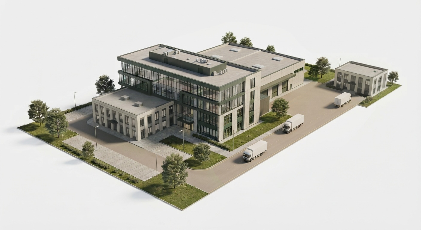 Unternehmensareal - Übersicht